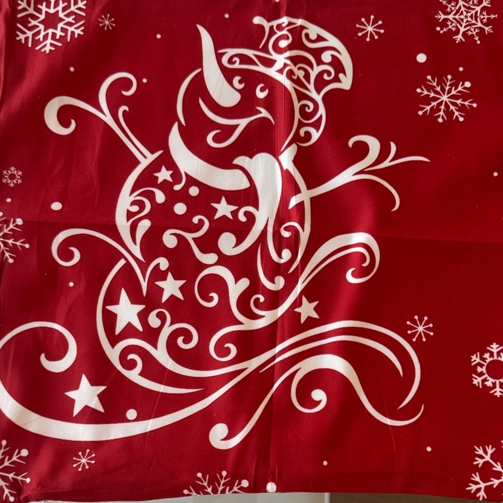Festive Red and White Christmas Pillow Covers - Picture 3 of 7